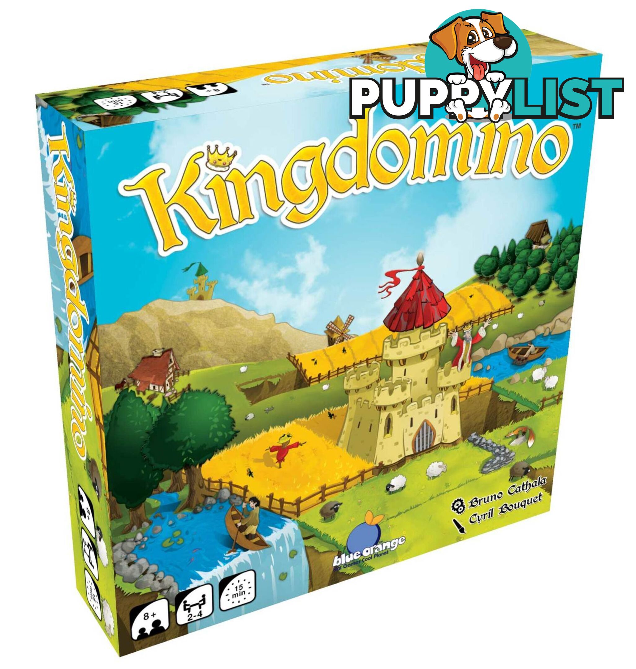 KingDomino - Blue Orange Games - 803979036007