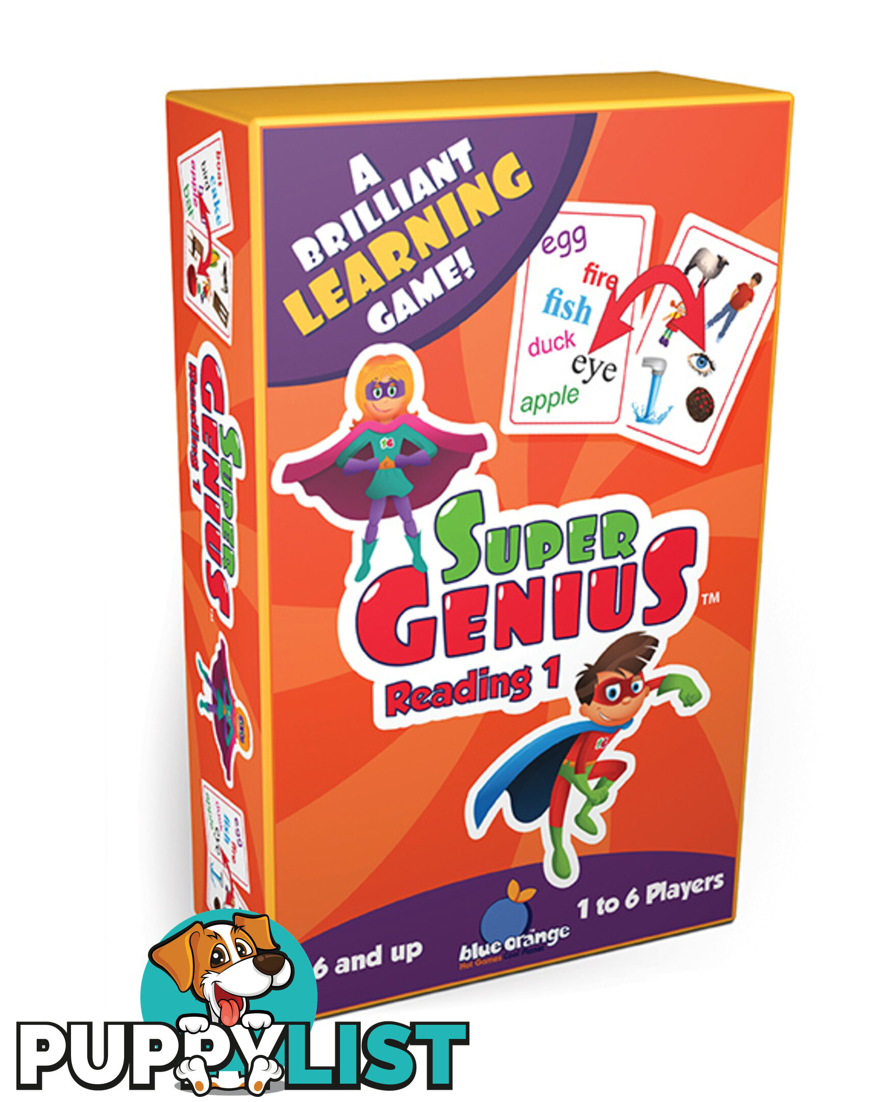 Super Genius - Reading 1 - Blue Orange Games - 803979013039