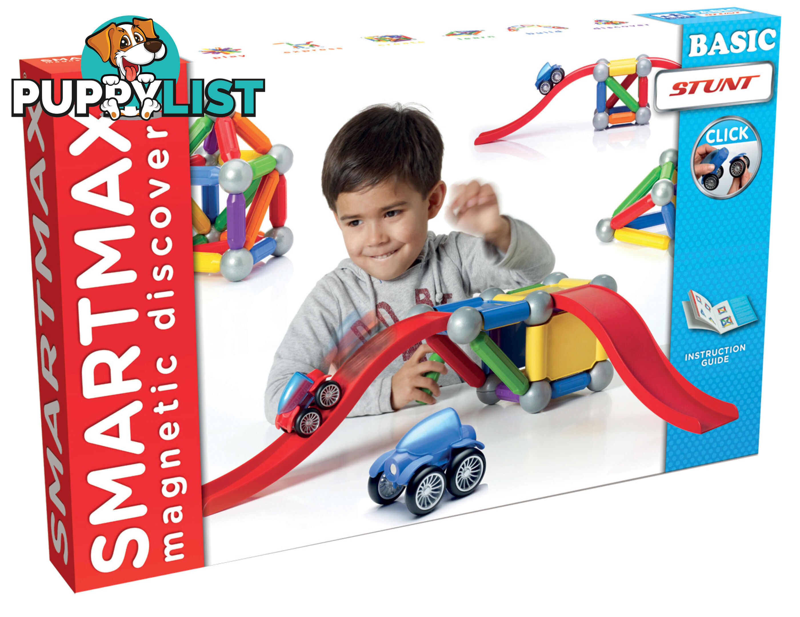 Smartmax - Stunt Cars - SmartMax - Magnetic Discovery - 5414301245025