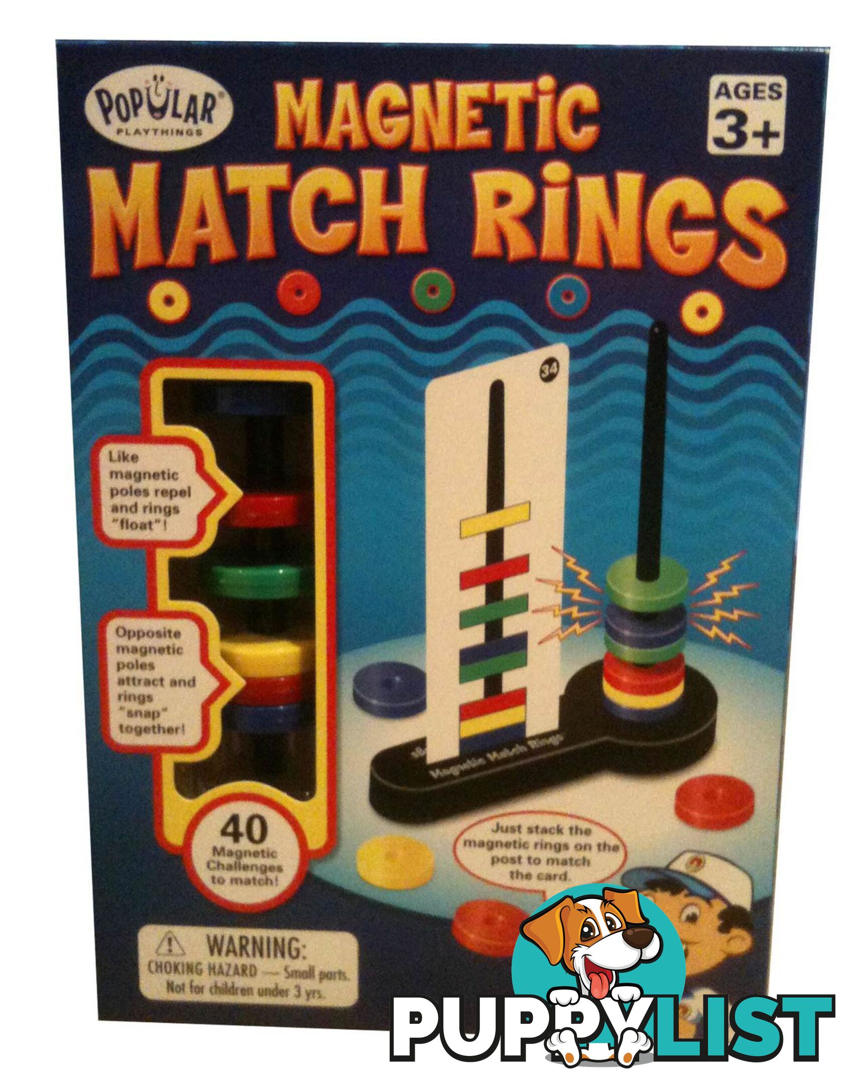 Magnetic Match Rings - Popular Playthings