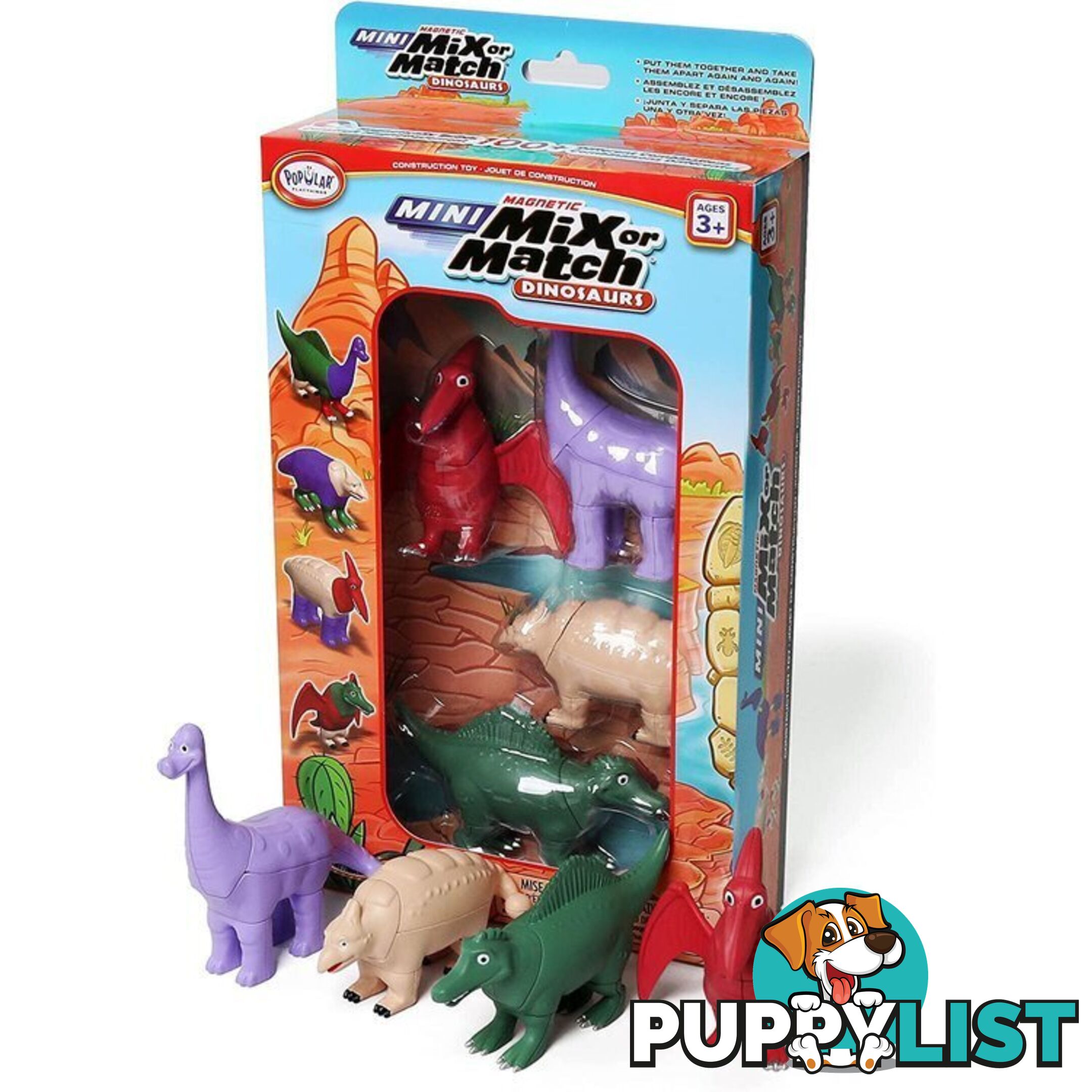 MINI Mix or Match Dinosaurs | Set 2 - Popular Playthings