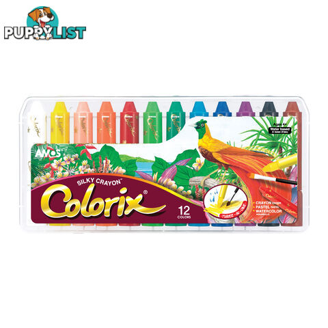 Colorix Crayons 12 pack Gift Case - Amos - 8802946502127