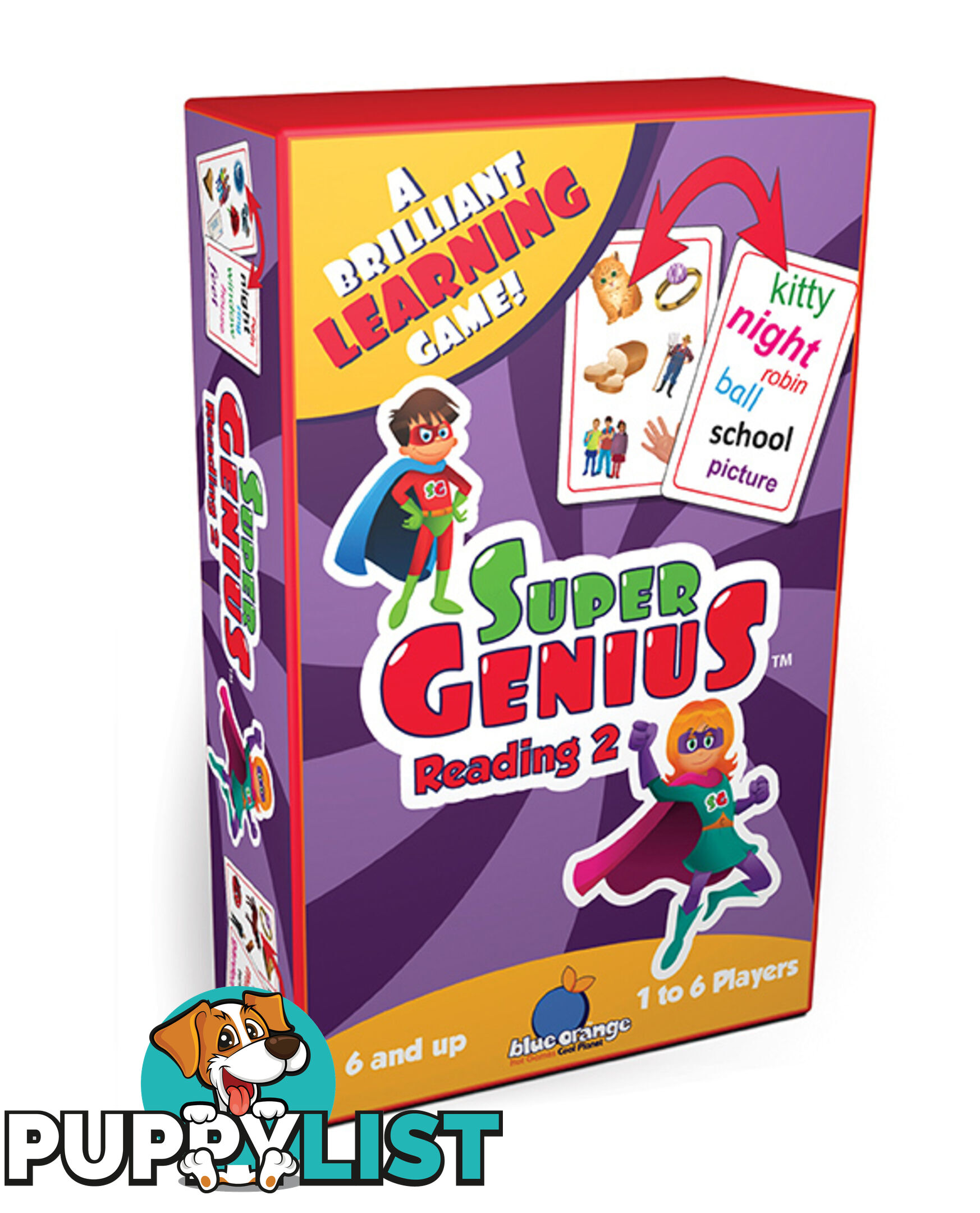 Super Genius - Reading 2 - Blue Orange Games - 803979013046