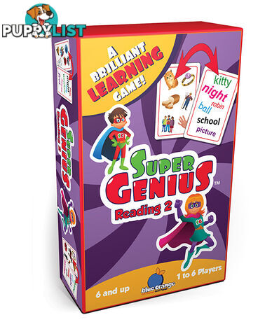 Super Genius - Reading 2 - Blue Orange Games - 803979013046