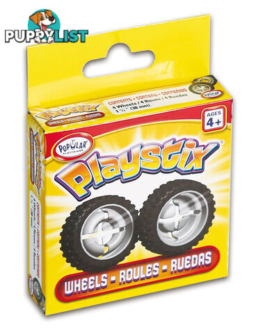 Playstix Master Wheels Set of 4 - Popular Playthings - 755828900321