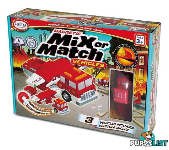 Mix or Match - Fire & Rescue - Popular Playthings