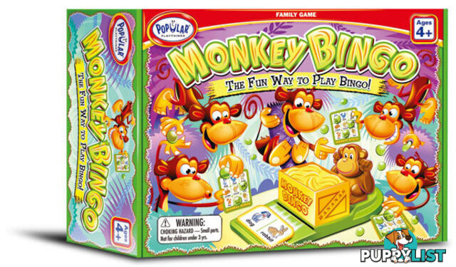 Monkey Bingo - Popular Playthings - 755828505014