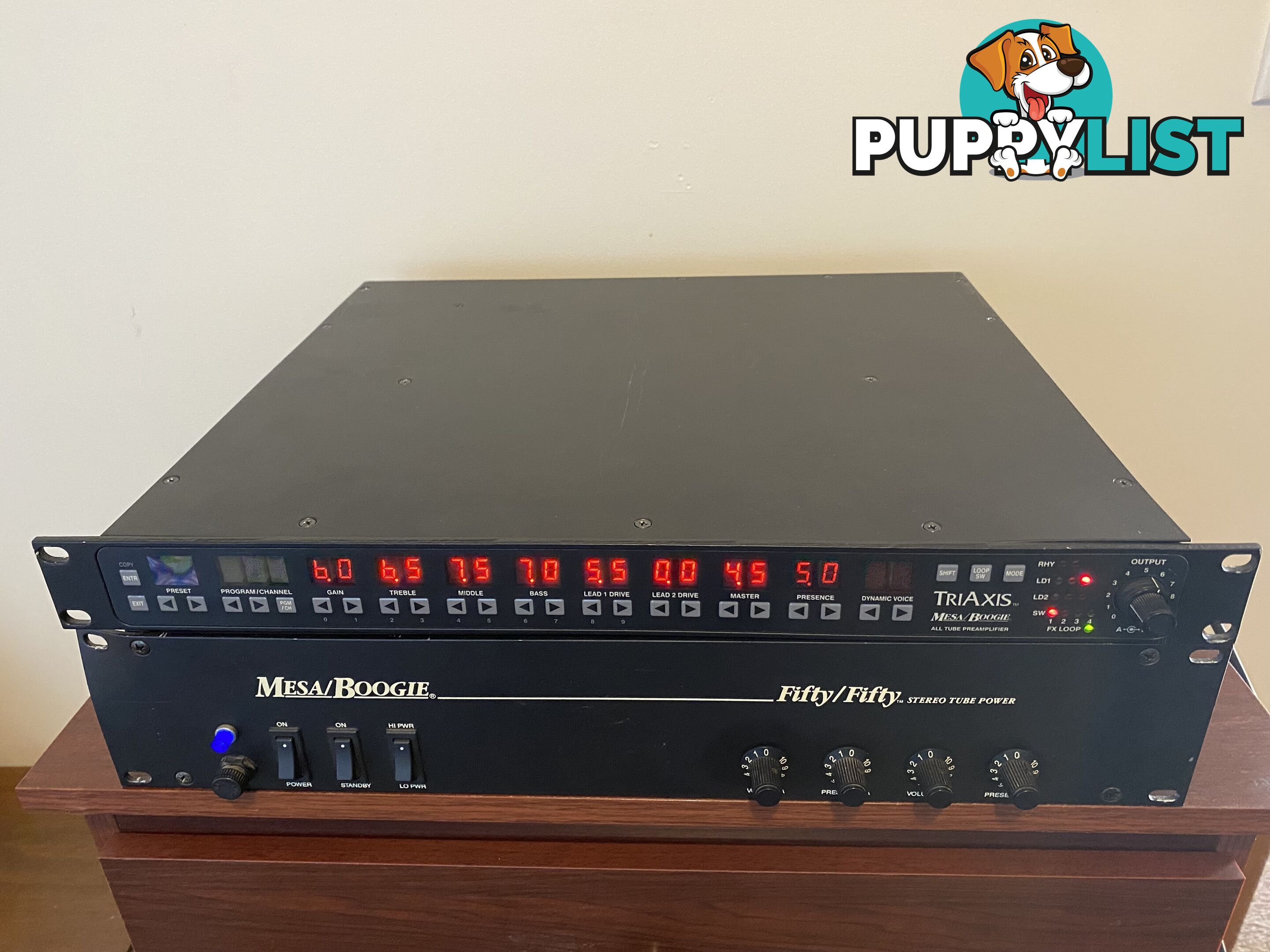 Mesa Boogie Fifty/Fifty & TriAxis