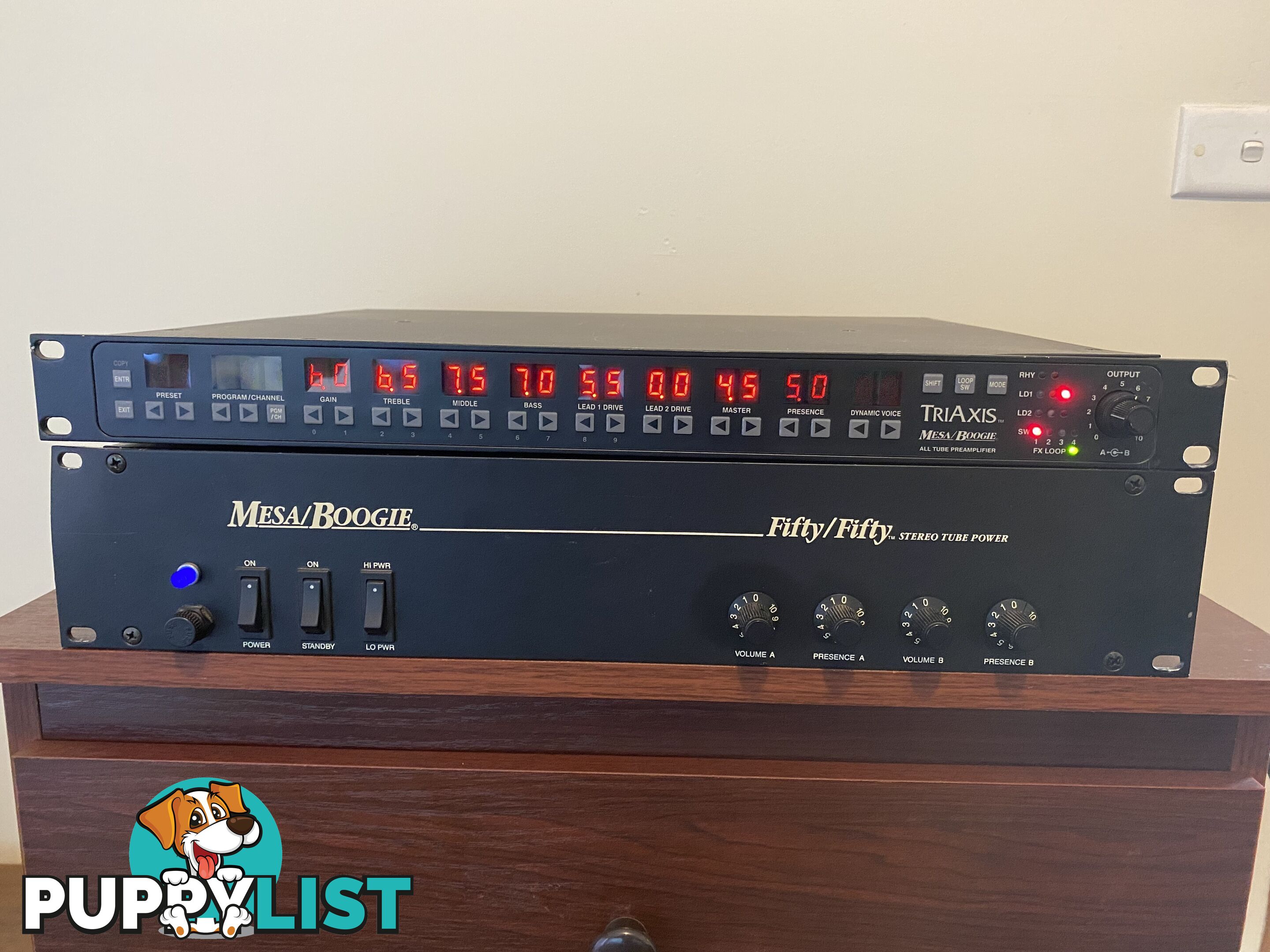 Mesa Boogie Fifty/Fifty & TriAxis