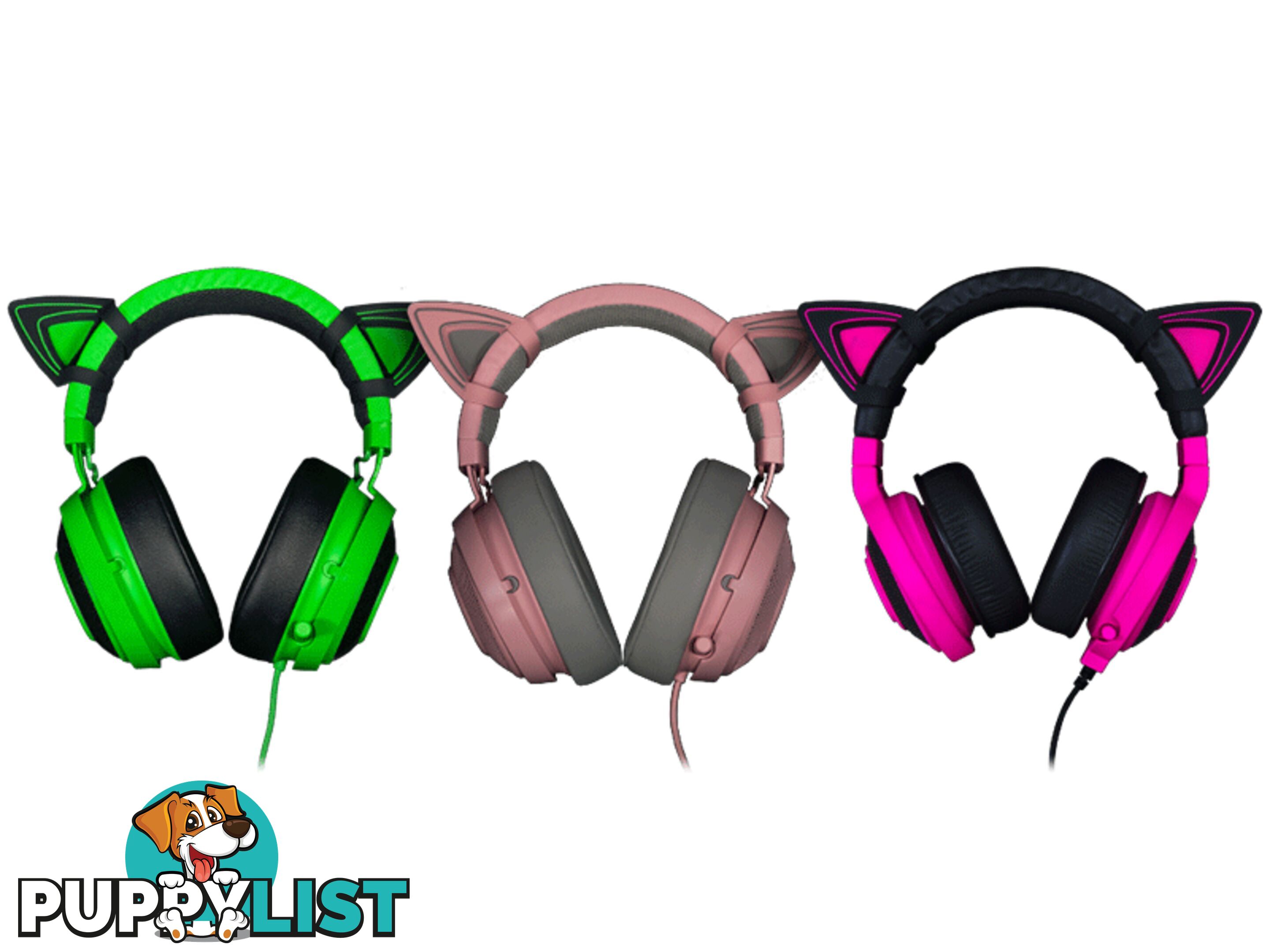 Razer RC21-01140100 Kitty Ears for Razer Kraken - Neon Purple