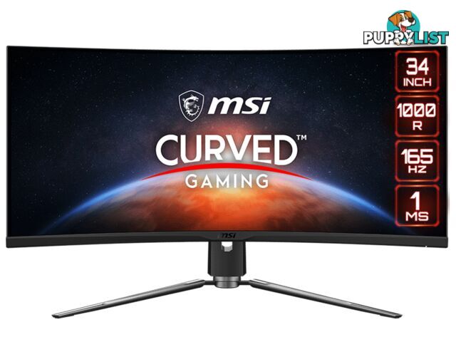 MSI MPG ARTYMIS 343CQR 34" LCD CURVED PANEL Monitor Free Shipping In Australia