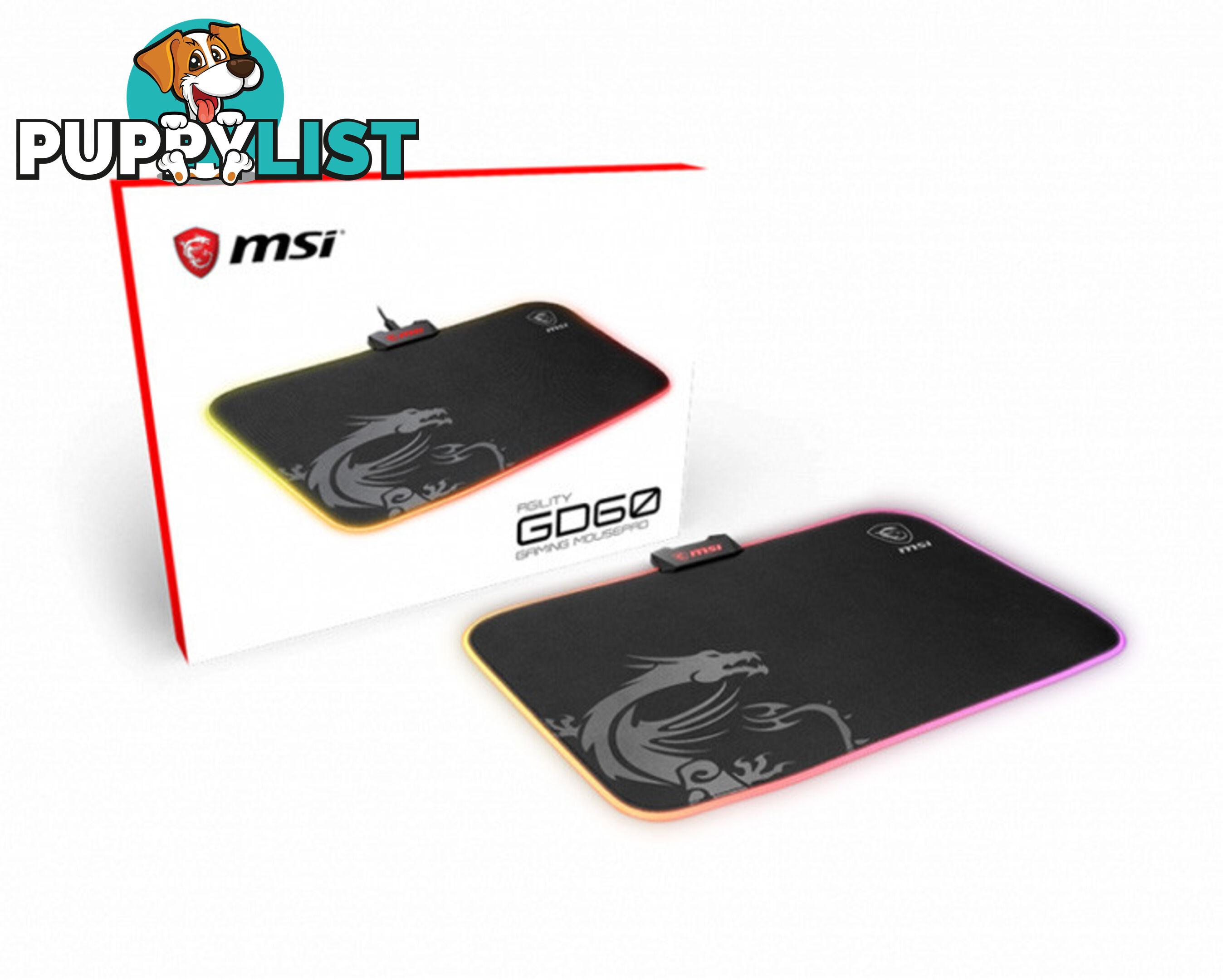 MSI AGILITY GD60 GAMING MOUSEPAD