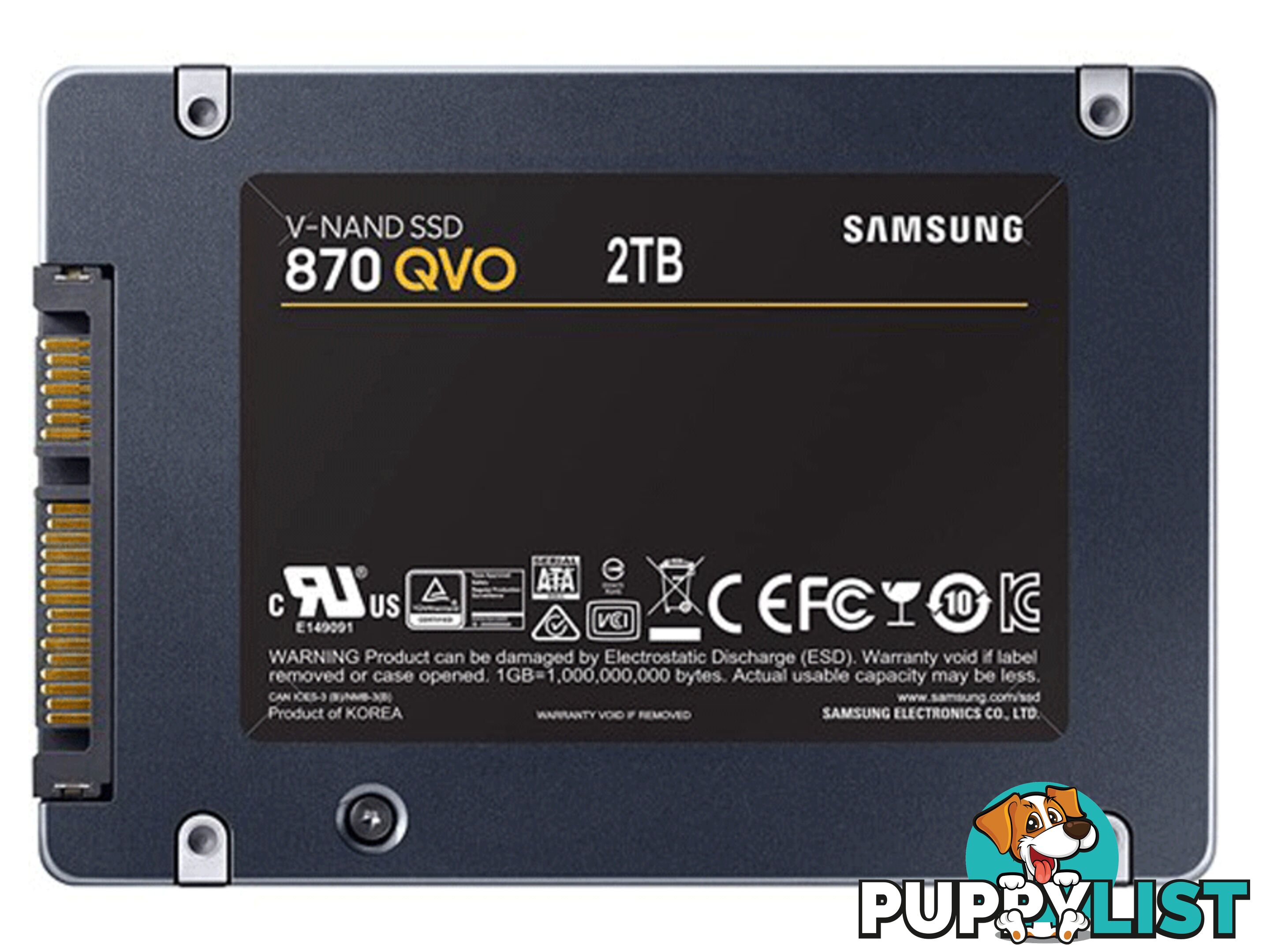 2TB Samsung MZ-77Q2T0BW 870 QVO - Samsung 2.5" SATA III SSD - Free Shipping In Australia