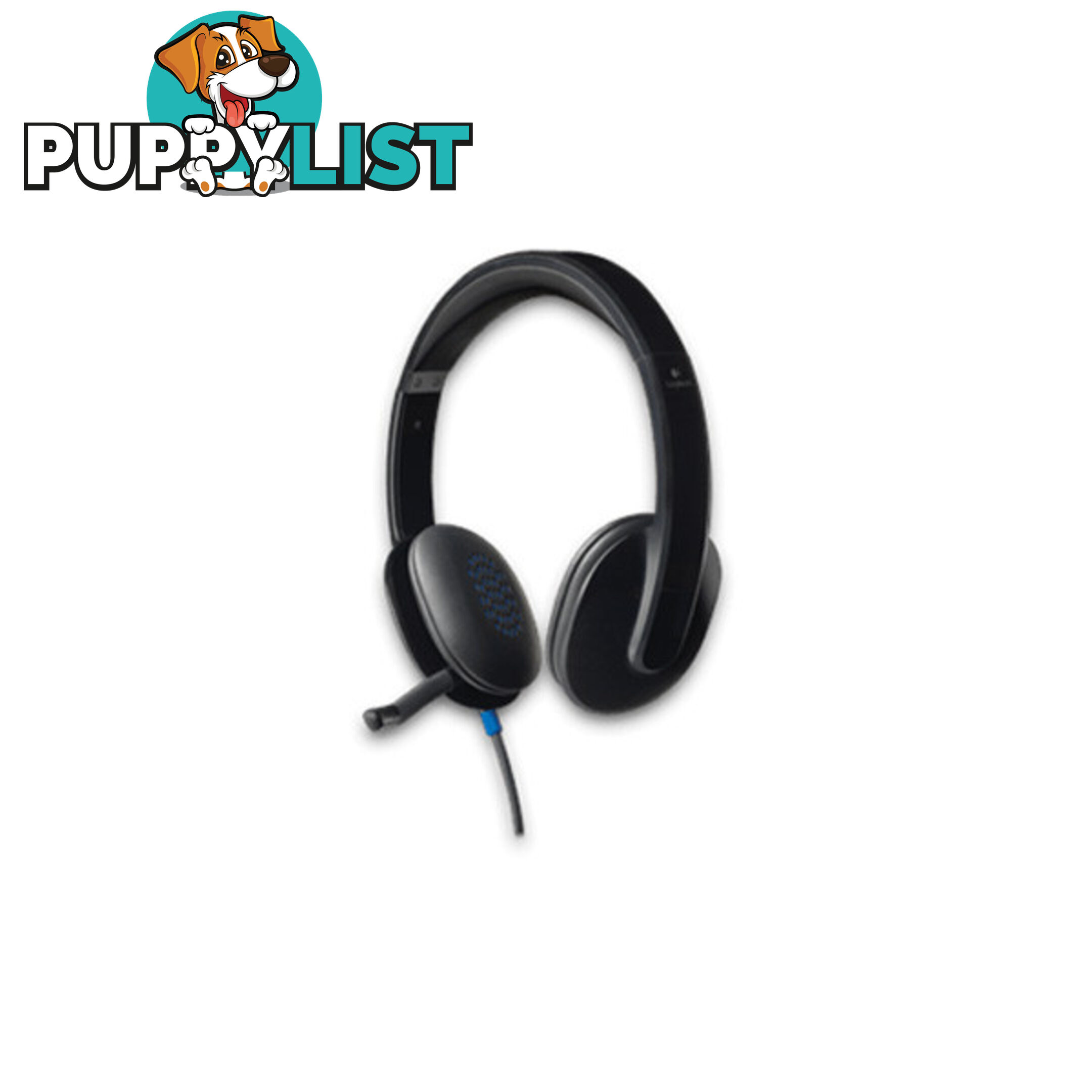 Logitech 981-000482 H540 USB Headset H540 Black