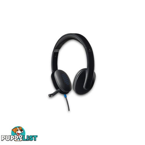 Logitech 981-000482 H540 USB Headset H540 Black