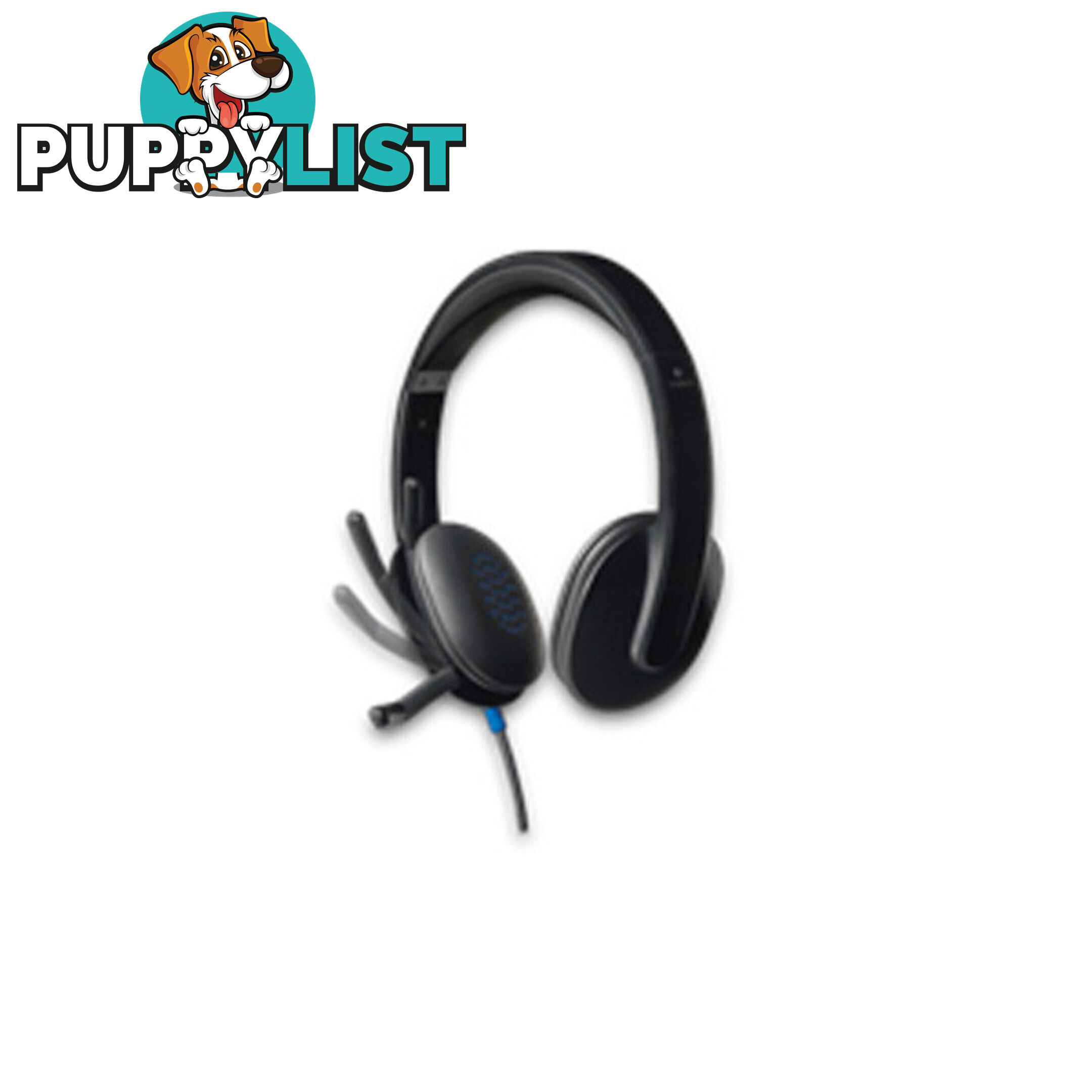 Logitech 981-000482 H540 USB Headset H540 Black