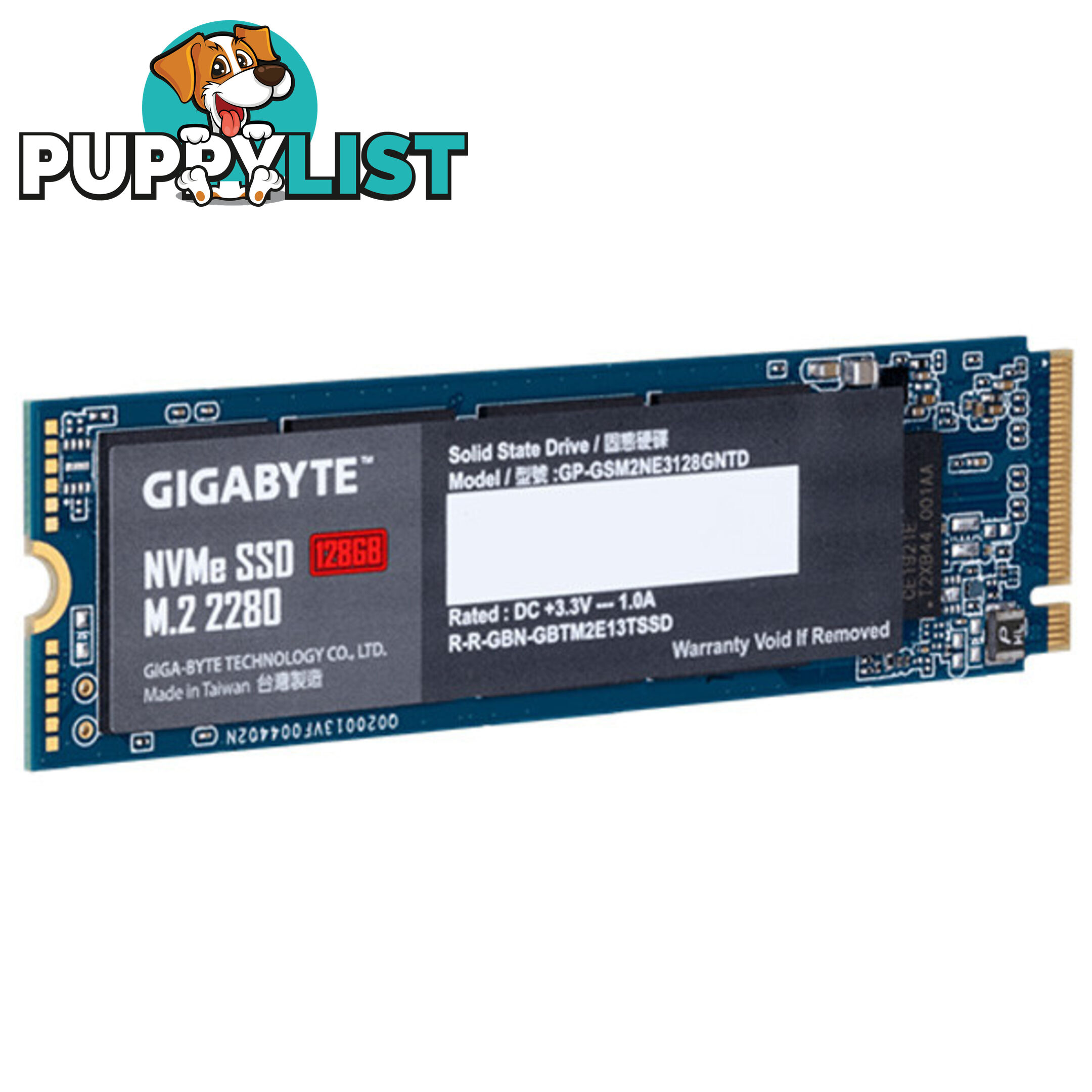 128GB Gigabyte GP-GSM2NE3128GNTD M.2 (2280) SSD