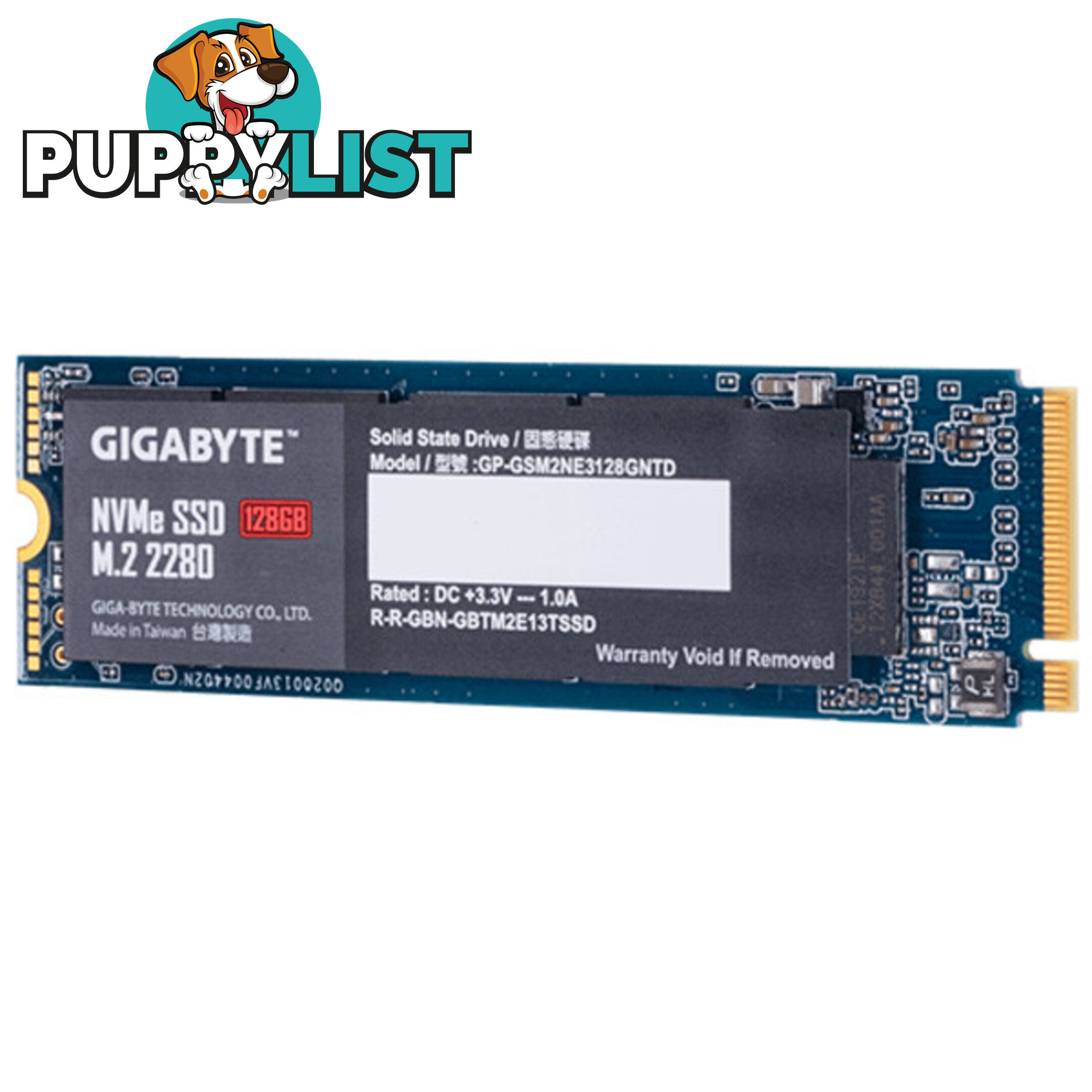 128GB Gigabyte GP-GSM2NE3128GNTD M.2 (2280) SSD