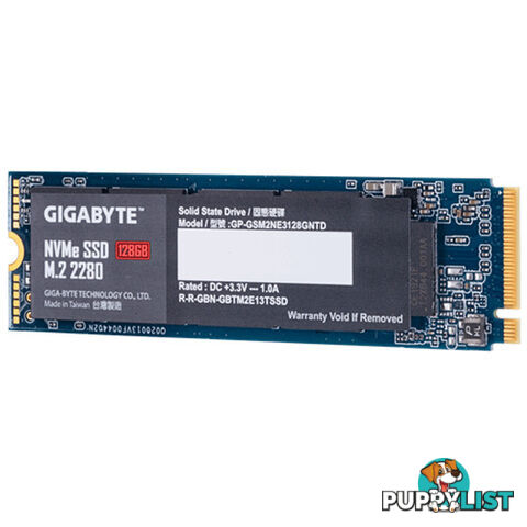 128GB Gigabyte GP-GSM2NE3128GNTD M.2 (2280) SSD