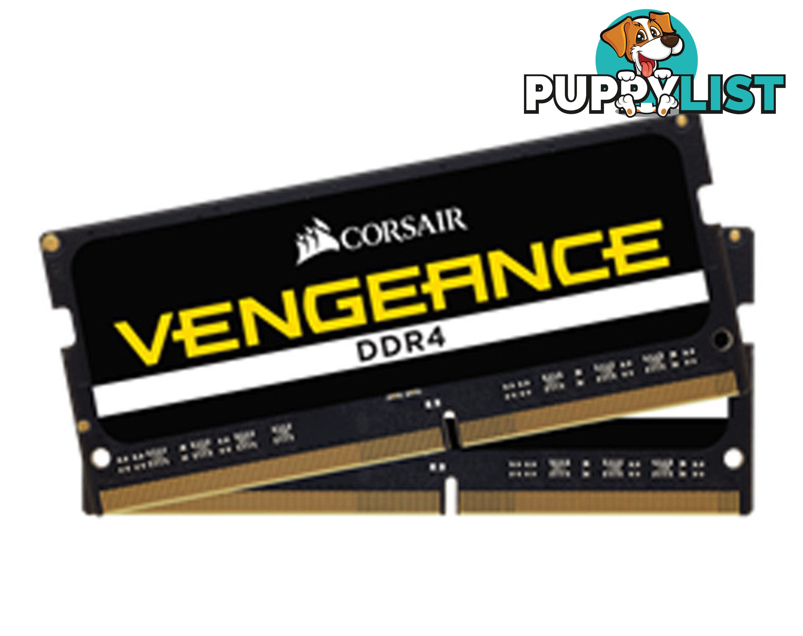 16GB (2x8GB) Corsair CMSX16GX4M2A2400C16 Vengeance Black DRAM