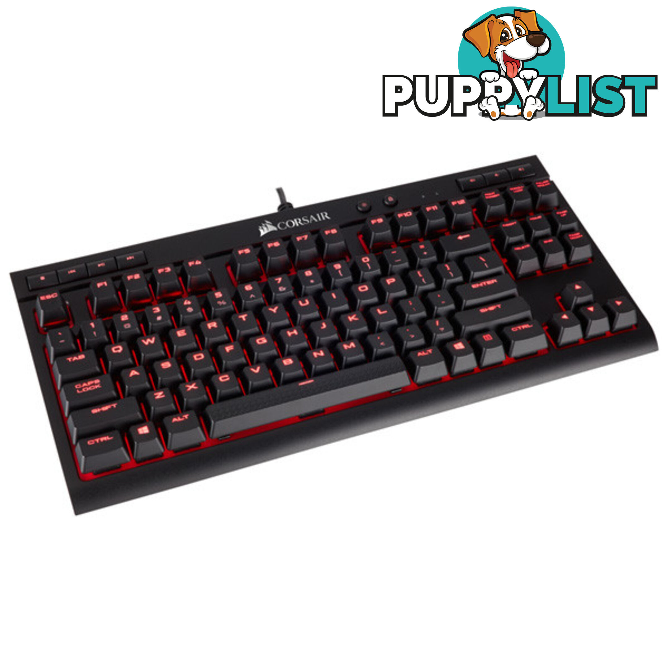 Corsair Gaming K63 CH-9115020-NA Compact Mechanical Keyboard