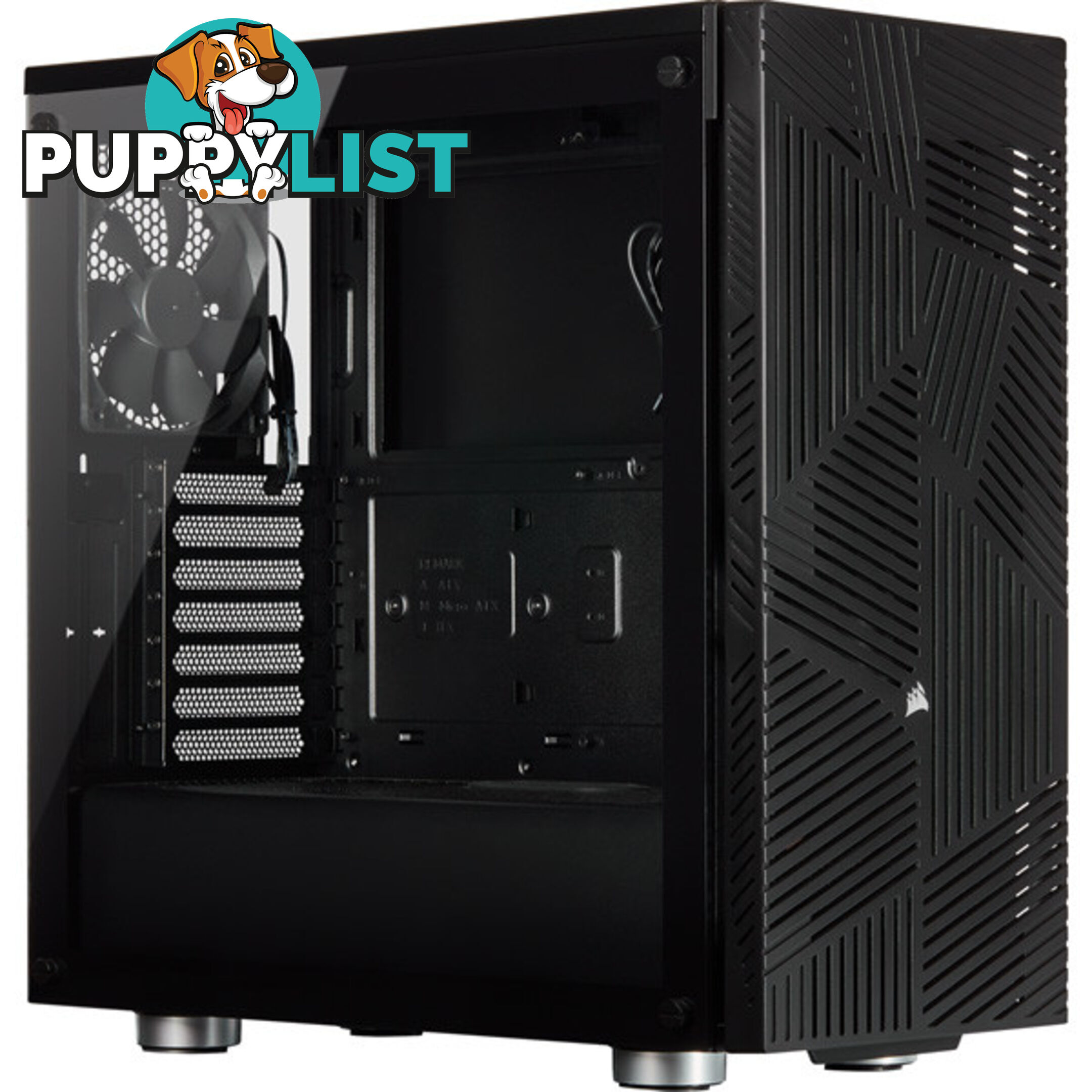 Corsair CC-9011181-WW 275R Airflow Tempered Glass Mid-Tower Gaming Case Black