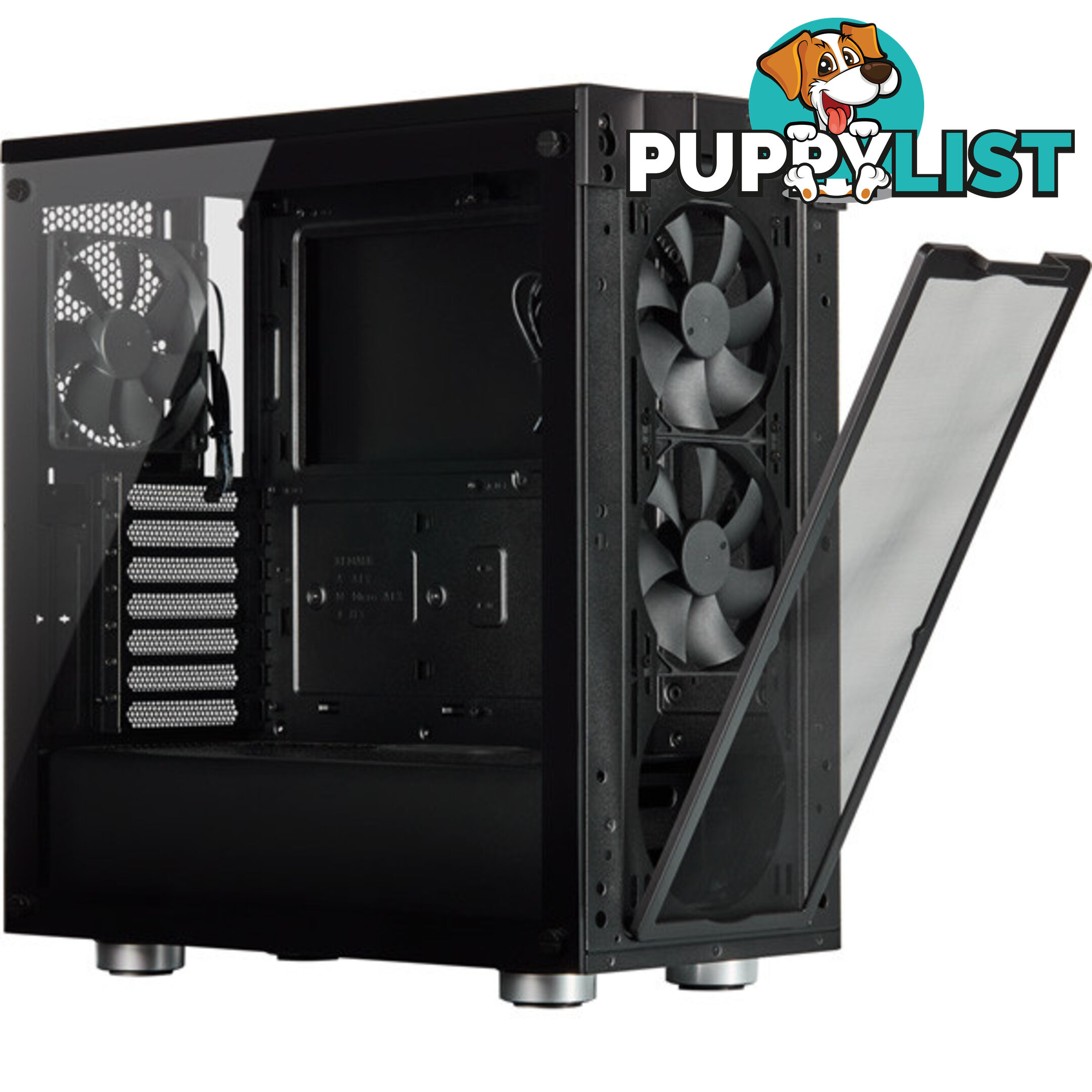 Corsair CC-9011181-WW 275R Airflow Tempered Glass Mid-Tower Gaming Case Black