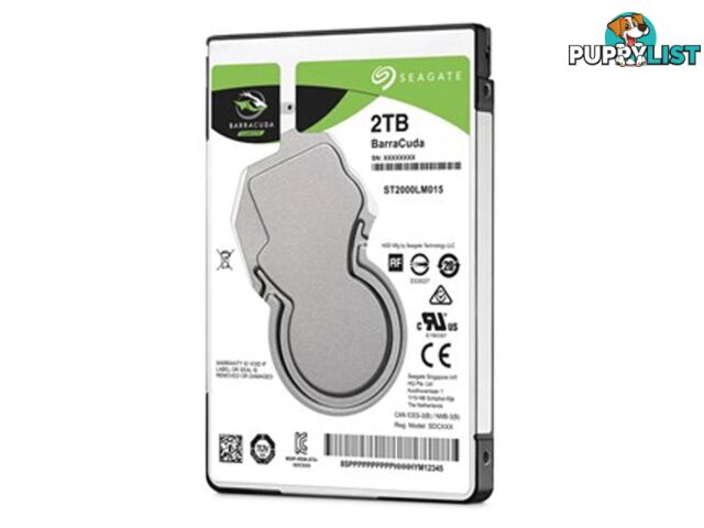 2TB Seagate ST2000LM015 BarraCuda NB 2.5" SATA HDD