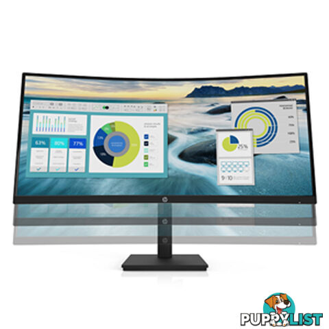 HP P34HC G4, 34" 21Y56AA WQHD CURVED MONITOR Free Shipping In Australia