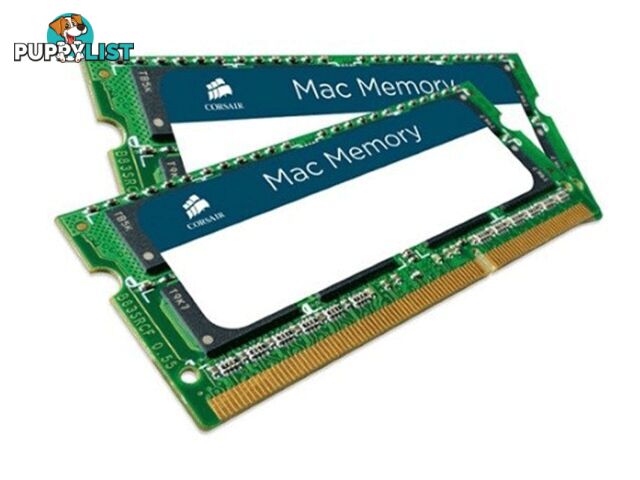 8GB (2x4GB) Corsair CMSA8GX3M2A1333C9 Apple Qualified SO-DIMM DRAM