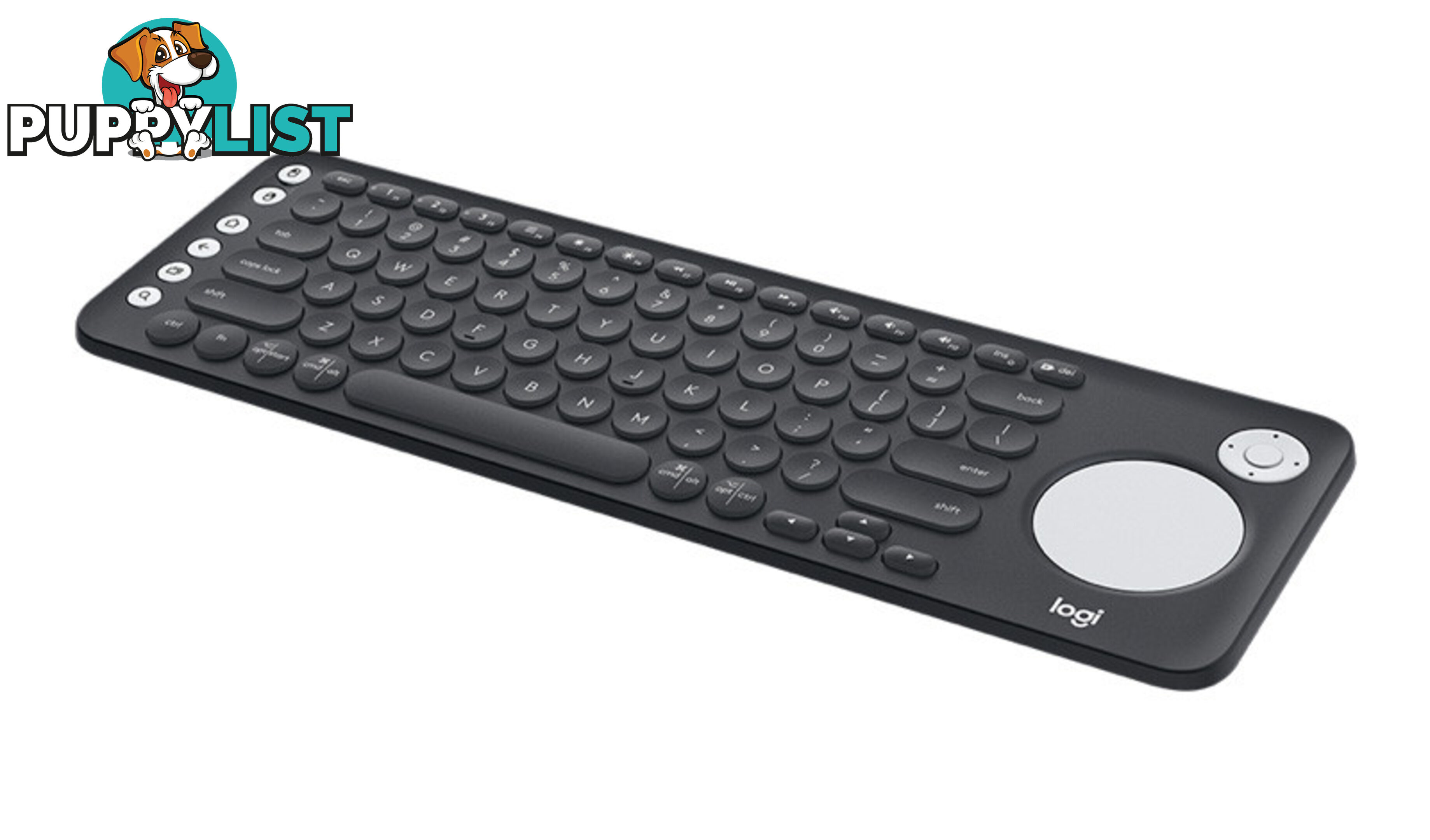 Logitech 920-008843 K600TV-TV Keyboard with Integrated Touchpad and D-pad