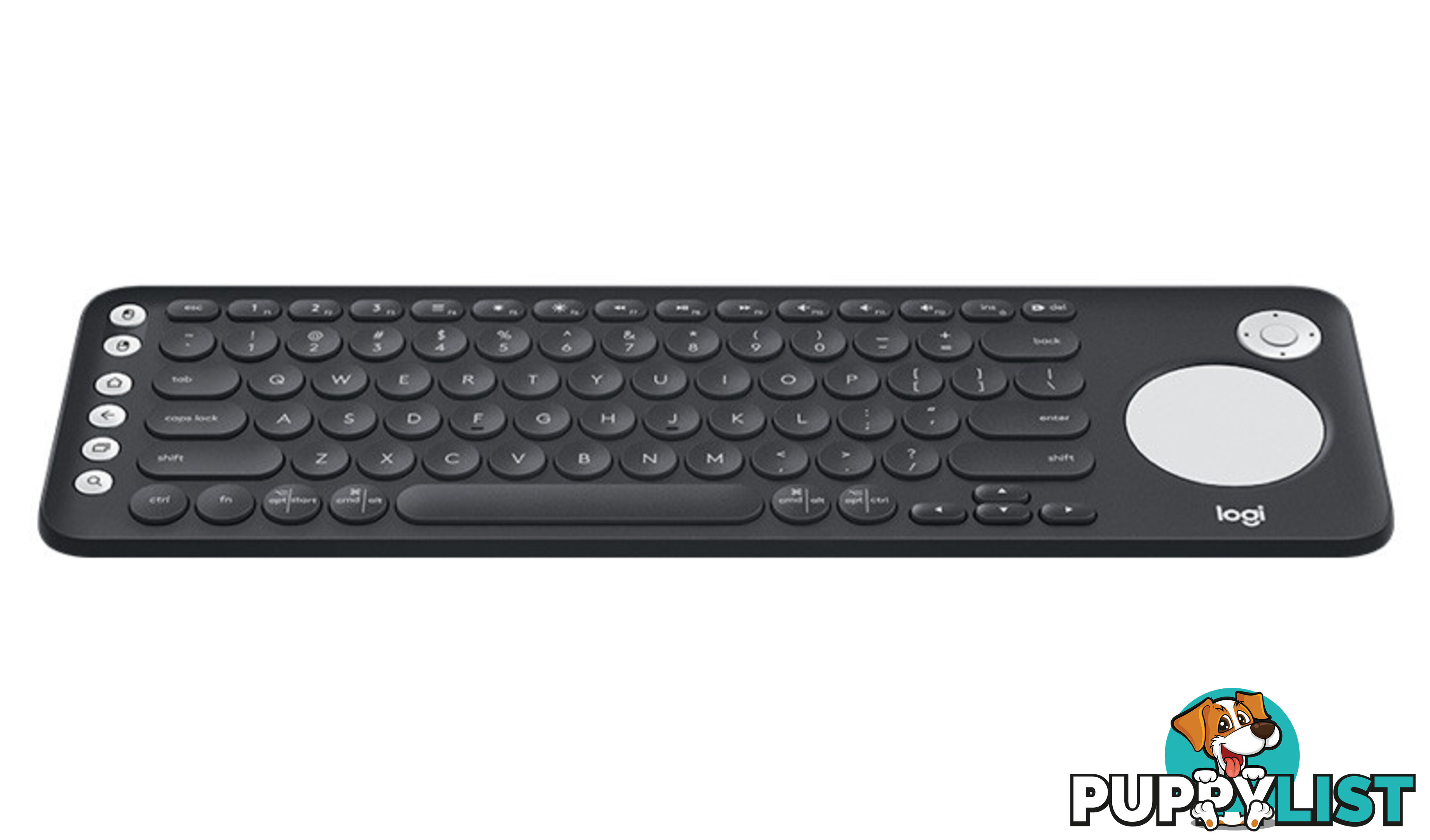 Logitech 920-008843 K600TV-TV Keyboard with Integrated Touchpad and D-pad