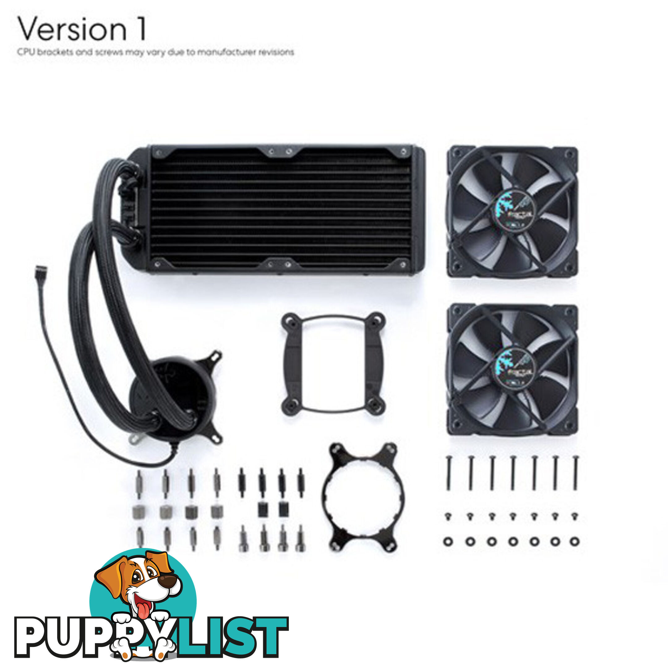 Fractal Design FD-WCU-CELSIUS-S24-BKO Celsius Water Cooling Unit S24 Blackout