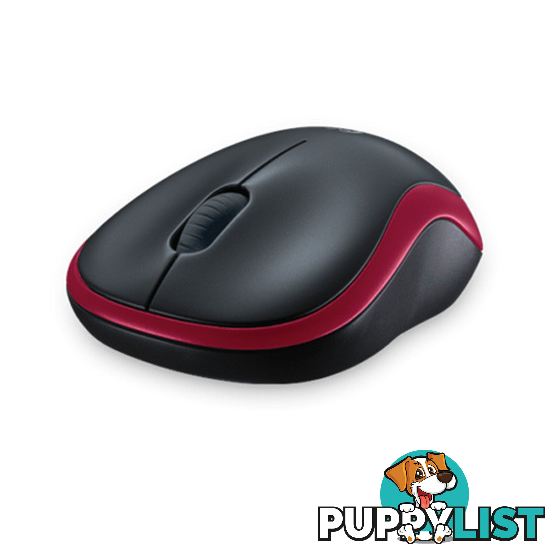 Logitech 910-002503 Wireless Mouse M185 Red