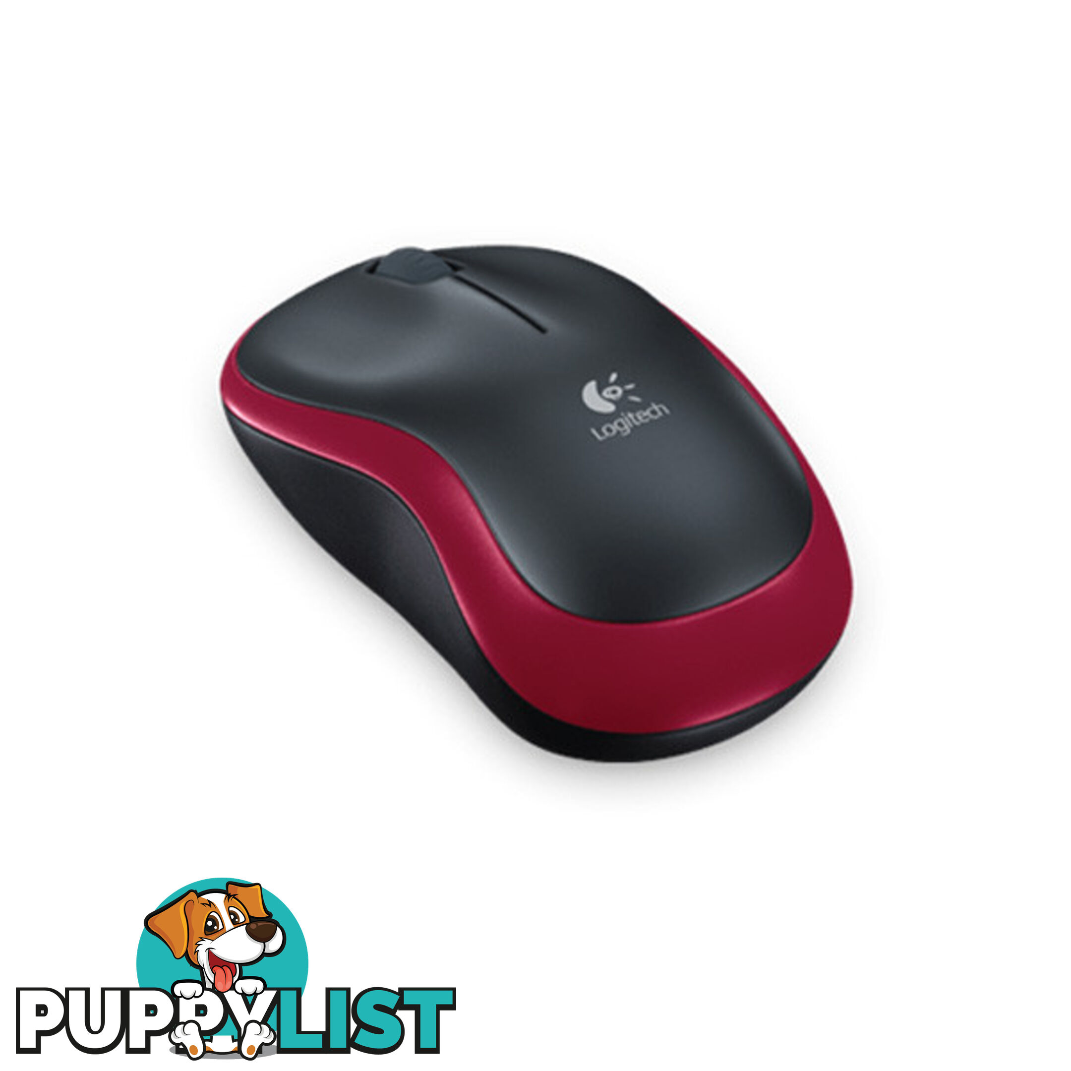 Logitech 910-002503 Wireless Mouse M185 Red