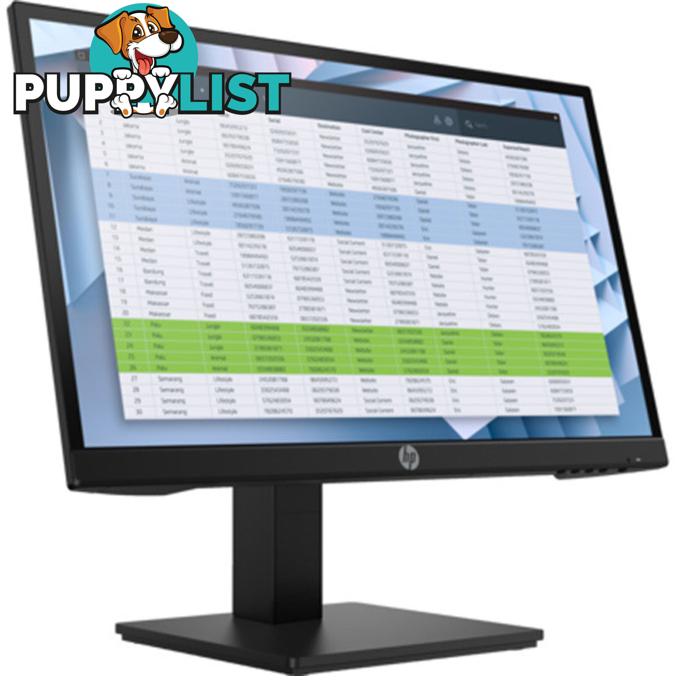 HP P22H (7UZ36AA) G4 21.5" Height Adjust Monitor