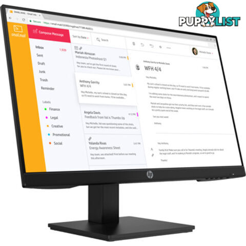 HP P24H (7VH44AA) G4 23.8" Height Adjust Monitor