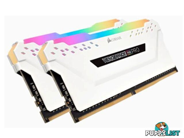 16GB (2x8GB) Corsair CMW16GX4M2C3200C16W Vengeance RGB PRO DRAM