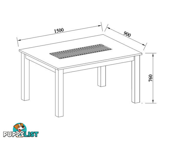 Amart Brand New in Box Dining Table. Also 6 Dining Chairs(used in great condition). 