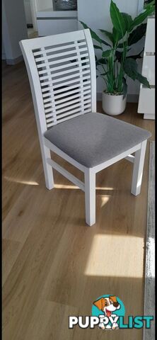 Amart Brand New in Box Dining Table. Also 6 Dining Chairs(used in great condition). 