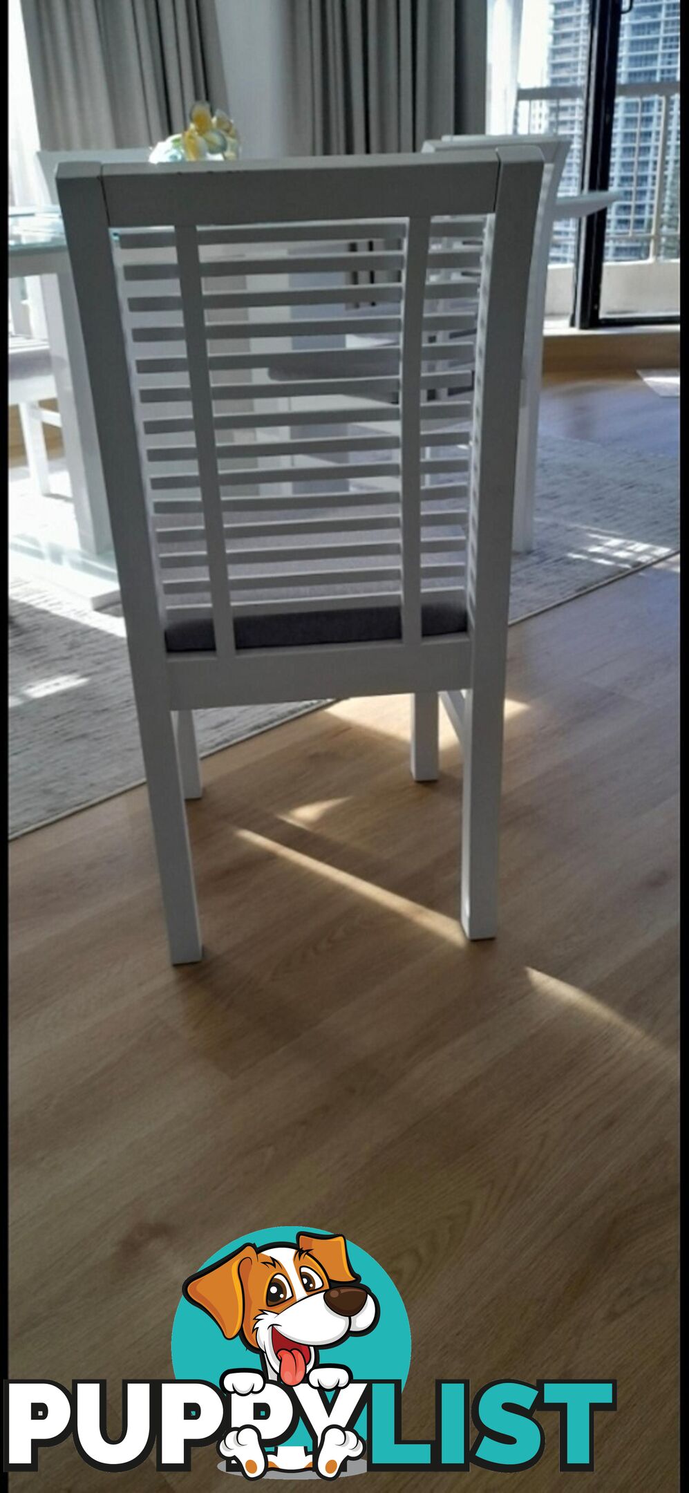 Amart Brand New in Box Dining Table. Also 6 Dining Chairs(used in great condition). 