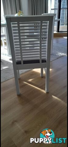 Amart Brand New in Box Dining Table. Also 6 Dining Chairs(used in great condition). 