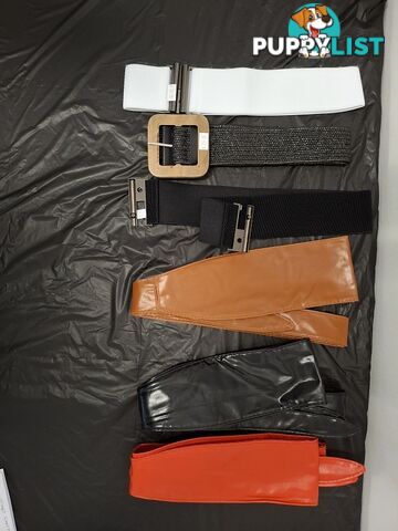 BNWT Clothes, Scarves, Belts, Pants, Tops, Dresses - Store closed down.  Bargain over 135 pieces. 