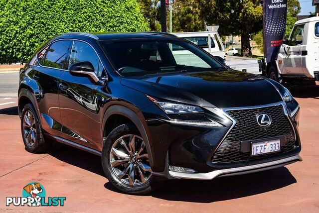 2016 LEXUS NX 200T F SPORT AGZ15R SUV