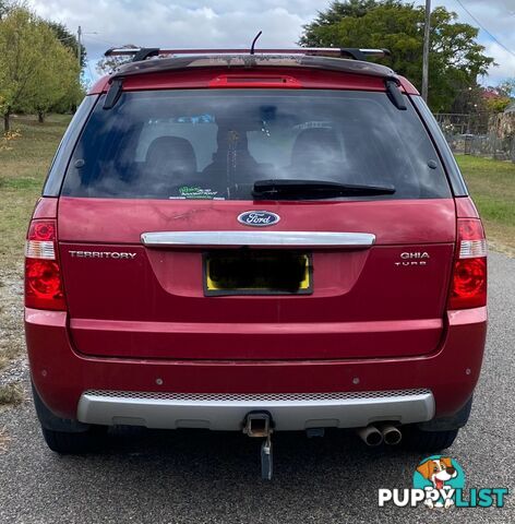 2006 Ford Territory 4.0L Turbo Petrol 6cyl Ghia SUV Automatic