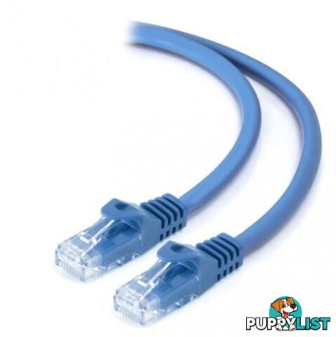 Alogic C61BURBK 1m Blue Snagless CAT6 Network Cable - Alogic - 9350784015945 - C61BURBK