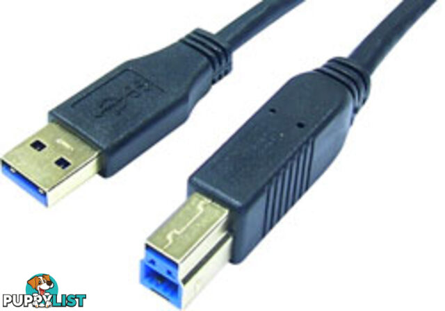 Comsol USB3-AB-02 2M USB 3.0 SuperSpeed Peripheral Cable (A)Male - (B)Male - Comsol - 9332902002044 - USB3-AB-02