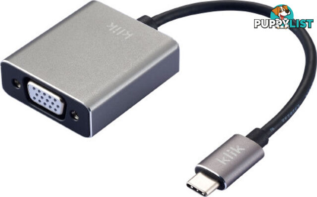 Klik KCVGAD USB Type-C Male to VGA Female Adapter - Comsol - 9332902018656 - KCVGAD