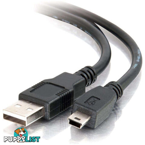 Alogic USB2-05-MAB 5m USB 2.0 Type A to Type B Mini Cable - M to M - Alogic - 9350784000422 - USB2-05-MAB