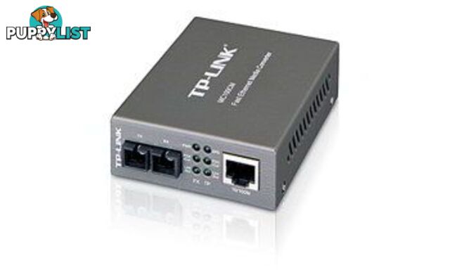 TP-Link TL-MC100CM 10/100Mbps Multi-Mode Media Converter - TP-Link - 845973030391 - TL-MC100CM